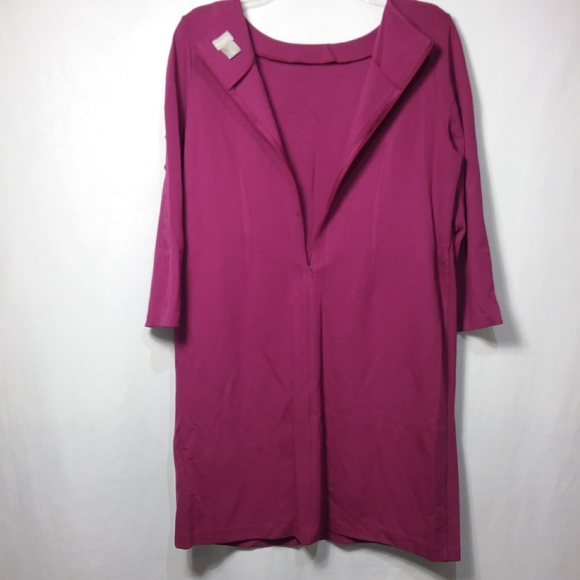 Chico's women's knit sheath dress size 3 US size 16 - Picture 4 of 9